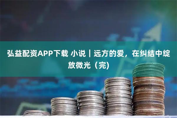 弘益配资APP下载 小说|远方的爱,在纠结中绽放微光(完)